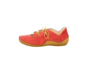 Think! Leder-Schnürschuhe "Kapsl" in Rot - Größe 40 | Damen Schnuerschuhe