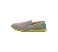 Think! Leder-Slipper "Hauki" in Grau - Größe 41,5 | Herren Schuhe Halbschuhe