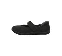 Think! Leder-Spangenballerinas in Schwarz - Größe 42,5 | Damen Ballerinas