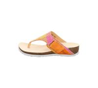 Think! Leder-Zehentrenner "Julia" in Gelb - Größe 43 | Damen Sandalen