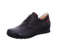 Think! Damen Halbschuhe MENSCHA chromfrei gegerbt, nachhaltig Schwarz/Kombi Größe 38