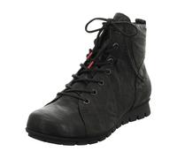 Think! Damen Schnürboots MENSCHA Lodenfutter Schwarz Größe 37