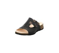 Think Mizzi Damen chromfrei gegerbte nachhaltige Pantolette, SCHWARZ/Kombi 0030, 38 EU