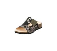 Think Mizzi Damen chromfrei gegerbte nachhaltige Pantolette, Multicolour/Kombi 9230, 37 EU