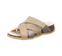 Think Mizzi Pantolette linen für Damen, beige, Größe 43 EU