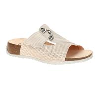 Think Mizzi Pantoletten weiß offwhite perforiert 124 - Größe 37