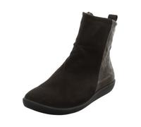 Stiefelette THINK "Think Stiefelette Veloursleder/Textil", Damen, Gr. 38, braun (mocca), Veloursleder, Textil, casual, Schuhe (16318305-38) mocca