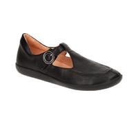 Think! Damen Nature chromfrei gegerbte nachhaltige Halbschuhe, SCHWARZ 0000