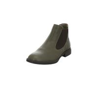 Think NINA Damen chromfrei gegerbte nachhaltige Chelsea Boot Stiefelette, Olive 7000, 37 EU