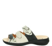 Think! Damen Pantolette CAMILLA 43 Schwarz/Kombi