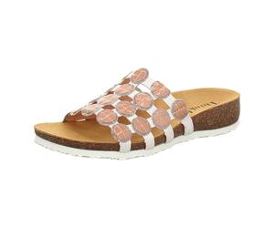 Think! Pantolette Damen,1010 Bianco Kombi,43 EU