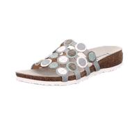 Think Pantolette Grau/Kombi für Damen, grün, Größe 38 EU