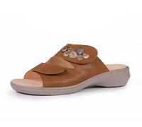 Think Pantoletten braun Camilla cognac/kombi 1030-3000 - AML 39 Gr.39