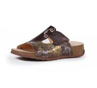 Think Pantoletten braun Mizzi espresso/kombi 124-9170 Gr.42 - MZZ 412