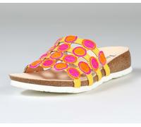 Think Pantoletten bunt Julia zitrone/kombi 247-6000 Gr.43 - JLA 194
