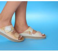 Think Pantoletten bunt Meggie sand/kombi 447-9080 - MEG 90 Gr.43