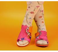 Think Pantoletten bunt Mizzi fuxia/kombi 124-9150 Gr.42 - MZZ 400