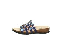 Think! Pantoletten Leder Blau/Multi - 40
