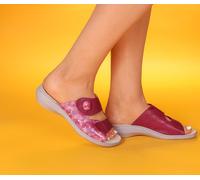 Think Pantoletten rot Camilla magnolia/kombi 671-5040 - AML 364 Gr.42