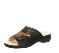 Think! Damen Pantolette CAMILLA 36 Schwarz/Kombi