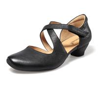 THINK! Damen AIDA nachhaltige Riemchen Pumps, 0000 SCHWARZ, 36.5 EU