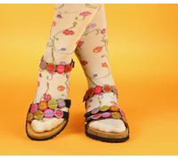 Think! Damen Sandale KOAK chromfrei gegerbte nachhaltige Schwarz/Kombi Größe 41