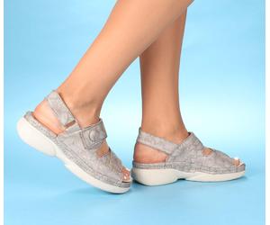 Think Sandaletten beige Cambio taupe 960-3010 - AMB 304 Gr.43