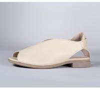 Think Kamaa Sandalette beige panna Peeptoe 788 - Größe 41