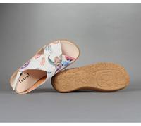 Think Sandaletten bunt Kate ivory/kombi 932-9010 Gr.43 - KAT 1