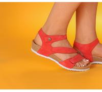 Think Sandaletten rot Dumia scarlet 297-5120 - DUM 121 Gr.42