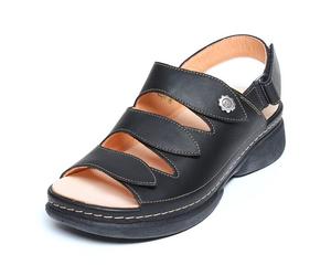 Think Sandaletten Schwarz Cambio schwarz-kombi 72-0000 - AMB 83 Gr.43