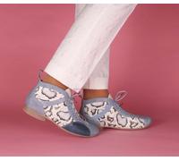 Think Schnürschuhe blau Guad-2 cristal/kombi 618-8030 - GUD 871 Gr.43