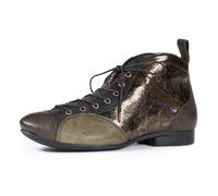 Think GUAD2 Damen chromfrei gegerbte nachhaltige Stiefelette, ORO/Kombi 9120, 38 EU