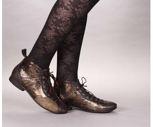 Think Schnürschuhe bunt Guad-2 oro/kombi 618-9120 - GUD 844 Gr.38,5