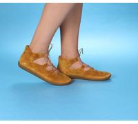 Think Schnürschuhe gelb Nature caramel 950-3010 - NTR 45 Gr.40