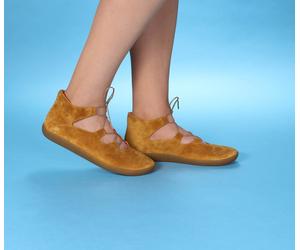 Think Schnürschuhe gelb Nature caramel 950-3010 - NTR 45 Gr.40
