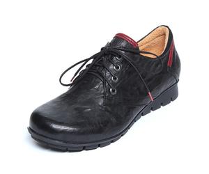 Think Schnürschuhe schwarz Menscha schwarz-kombi 93-0000 - MNA 40 Gr.42,5