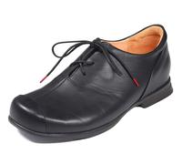 Think Schnürhalbschuhe Pensa – Nachhaltiges Wechselfußbett – Damen Schwarz Größe 37