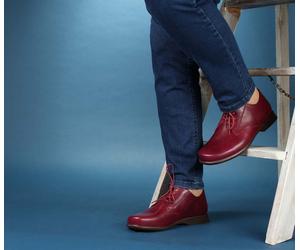 Think Schnürschuhe wein-rot Pensa Damen rosso 849-5000 Gr.40 - PN 143