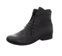 Think! - Schnürstiefelette klassisch, flacher Absatz bis 25mm schwarz - Gr. - 40