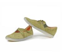 Think! Ballerinas Veloursleder Grün - 40,5