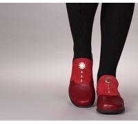 Think Slipper rot Pensa Damen melograno/kombi 266-5040 - PN 166 - PN 166 Gr.40