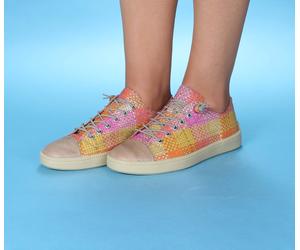 Think Sneaker bunt Turna fuxia/kombi 792-9030 - TNA 92 Gr.39