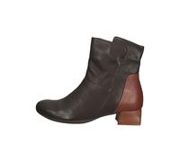 THINK! Damen DELICIA_3-000466 chromfrei gegerbte, leder gefütterte Stiefelette, 3020 ESPRESSO/KOMBI, 37.5 EU