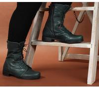 Think Stiefeletten grün Denk atlantic 154-7020 Gr.40,5 - DKN 705