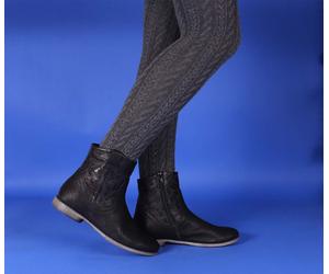 Think Stiefeletten schwarz Agrat schwarz/kombi 1213-0000 - AGR 135 Gr.41