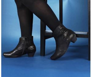 Think Stiefeletten schwarz Aida schwarz/kombi 840-0000 Gr.43 - AID 847