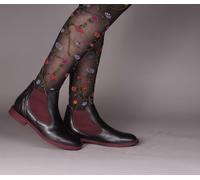 Think Stiefelette Nina 1195-0010, Chelsea, chromfrei gegerbt, nachhaltig, Schwarz, Gr. 42