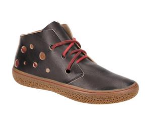 Think Tjub 353 Schuhe schwarz gelocht - Größe 39.5