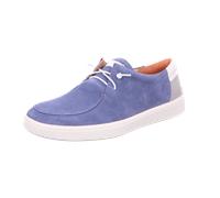 Think! Herren Halbschuhe TURNA chromfrei gegerbte nachhaltige Denim/Kombi Größe 44